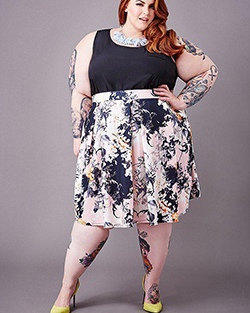 Movimiento de aceptación de grasa, Tess Holliday, Pérdida de peso: traje de talla grande,  Modelo de talla grande,  Objetivos del cuerpo  