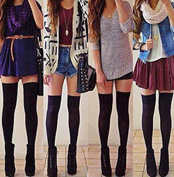 Elige tus outfits para la escuela o la universidad....: Lindos Atuendos Tumblr  