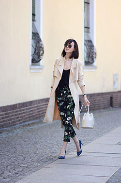 Cómo usar pantalones estampados: Estampado de flores - DaisyLine - blog de moda, blog de estilo de vida acerca de la moda: 