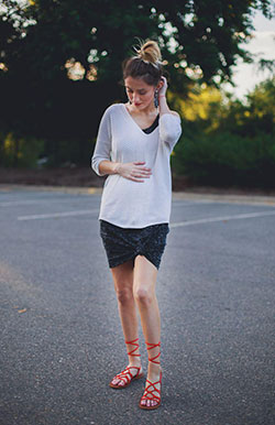 Ideas de atuendos para el embarazo: estilo de vida, moda y blogger / vlogger de belleza Jessica Linn de Linn Style ...: 