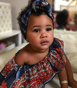 Moda afroamericana #lindo #bebé: 