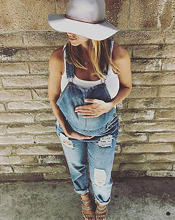 Ideas de atuendos para el embarazo: estilo de maternidad: Melissa Magdziak Ogletree Melody Ogletree a través de Instagram Materni ...: 