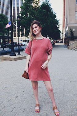 Ideas de atuendos para el embarazo: Estilo de vida La bloguera de moda y belleza Jessica Linn de Linn Style con un Fore...: 
