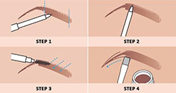 Pasos sencillos para hacer las cejas perfectamente formadas sin hilo: 