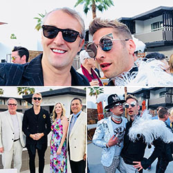 Prince Mario-Max Schaumburg-L.: “Semana de la moda al ESTILO DE PALM SPRINGS - ¡¡¡EL MEJOR MOMENTO!!! gracias al magnate de la moda y el estilo @kenngray_official, que no solo fue el anfitrión perfecto sino…: 