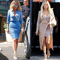 ¿Qué opinas de su estilo callejero? Caliente o no #Lujo #Estilo de vida: Estilo callejero,  Kylie Jenner,  KrisJenner,  robert kardashian,  vestidos de alfombra roja,  Programa de televisión,  moda de celebridades  