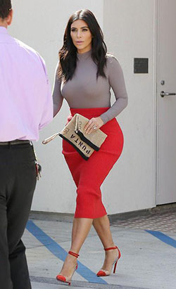 AMANTE DE LA MODA - Ideas de atuendos de Kim Kardashian | Estilo estrella - Moda de celebridades: 