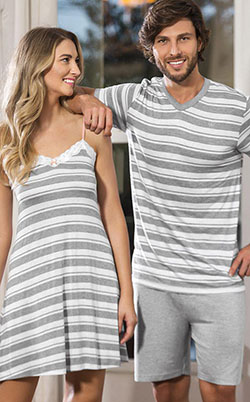 Gran oferta, camiseta de pareja de verano, linda combinación para novio y novia: Trajes de pareja a juego  