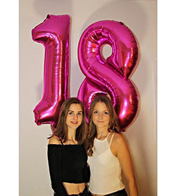 Feliz cumpleaños a ti ♥️ @anne_seeb ♡ ♡ ♡ #cumpleaños #18 #hermana #hermana...: trajes de fiesta  