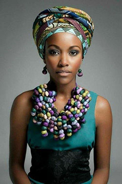 Envolturas africanas para la cabeza. Corbata para la cabeza de niña negra, accesorios de vestir: 