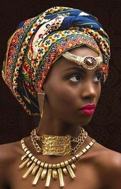 Estampas de cera africana. Corbata para la cabeza de las niñas negras, joyería africana: 