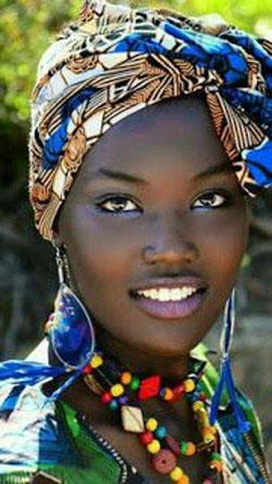 Negro es hermoso. Black Girls Afroamericanos, Afroamericanos: 