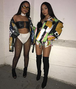 Moda para chicas negras Nova, gemelas SiAngie: 