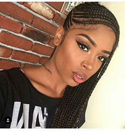 Black Girl Box trenzas, cabello con textura afro: peinados africanos,  peinados negros  