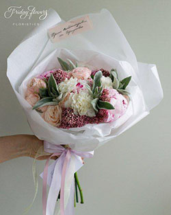 Ideas de decoración de flores para el hogar: ramo de flores rosa,  Ramo De Flores Tumblr,  Ramo Para Aniversario  