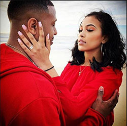 ¡Felicitaciones! El cantante Marques Houston se compromete con su novia Miya [Fotos] - The Buddy: 