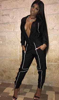 Baddie Outfits sesión de fotos, modelo de moda: Niñas negras,  Trajes de malo  