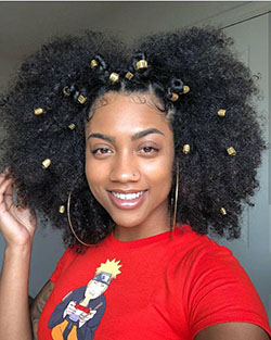 Productos para el peinado del cabello, cabello con textura afro Black Girl, cabello para la cabeza: peinados africanos,  Cuidado del cabello,  Peinado de chicas lindas  