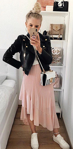 vestido rosa y blanco estilo #verano #outfits: trajes de verano  