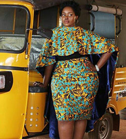 Mujeres de talla grande de Ghana: traje de talla grande,  paño kente,  Tallas grandes Ankara  