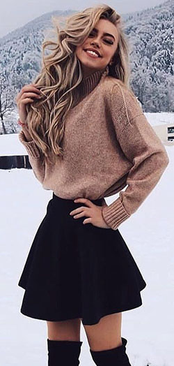 lindos trajes de falda de invierno: Trajes De Falda  