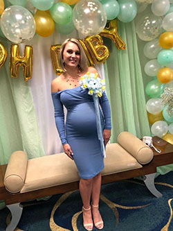 Ropa premamá, Cynthia Rowley: ropa de maternidad,  Traje De Fiesta De Bebé  