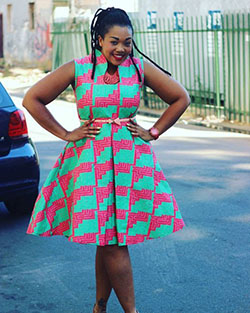 Arco vestidos africanos: Corbata de moño,  Nova de la moda,  Tallas grandes Ankara  