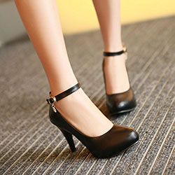 Calzado de tacón: Zapato de tacón alto,  zapatos de trabajo mujer  