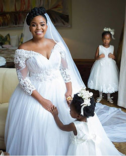 vestido de novia de inspiración africana: Vestido de novia,  traje de talla grande,  tela transparente,  vestido largo,  vestido de novia africano  