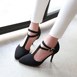 Estilo de zapatos de diseñador para mujer: Zapato de tacón alto,  Zapato de salón,  Tacón de aguja,  gatito entero,  zapatos de trabajo mujer  