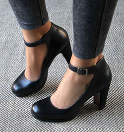Zapatos de tacón formales para mujer: Zapato de tacón alto,  Zapato de salón,  Zapato sin cordones,  Zapato plataforma,  zapatos de trabajo mujer  