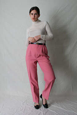 Ideas de traje de pantalón rosa: pantalón rosa,  lujosa alicia  