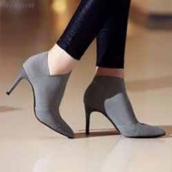 Zapato de tacón alto, bota de moda: Zapato de tacón alto,  Atuendos Con Botas,  Tacón de aguja,  Zapato de punta abierta,  zapatos de trabajo mujer  