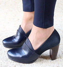 Tacones negros más hermosos: Zapato de tacón alto,  Atuendos Con Botas,  Zapato sin cordones,  Tacón de aguja,  zapatos de trabajo mujer  