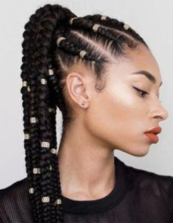 Trenzas trenzas, cabello con textura afro, trenza francesa: Cabello con textura afro,  Peinados Trenzados,  Trenza francesa,  taliah waajid  