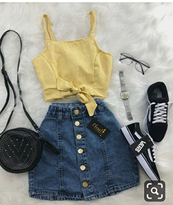lindos conjuntos amarillos: Atuendos Con Botas,  Atuendos Tumblr  