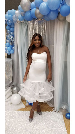 vestido de novia, vestido de coctel: vestidos de coctel,  Vestido de novia,  Traje De Fiesta De Bebé  
