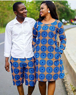 Vestido de novia: Trajes africanos a juego  