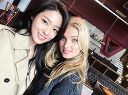 Elsa hosk y seolhyun: Instagram de chicas guapas  