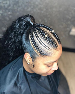 Caja de trenzas, cabello con textura afro: Cabello con textura afro,  Ideas de peinado,  trenzas de caja,  Peinados Trenzados  