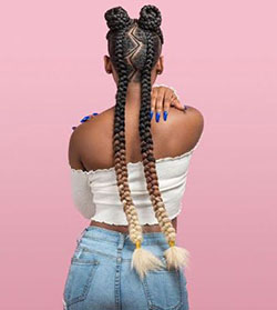 Peinados con trenzas para instagram: Cabello con textura afro,  Pelo largo,  trenzas de caja,  Peinados Trenzados,  Cuidado del cabello  