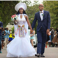 vestidos de novia tradicionales sudafricanos: Vestido de novia,  Vestido de noche,  Sudáfrica,  trajes de boda africanos  