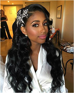Black girls prom hairstyles, Black hair y Afro-textured hair: Cabello con textura afro,  Pelo largo,  trenzas de caja,  Cabello corto  