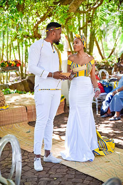 vestidos de novia sudafricanos: Vestido de novia,  traje folklórico,  Sudáfrica,  trajes de boda africanos  