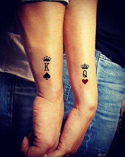 Ideas de tatuajes para parejas: 