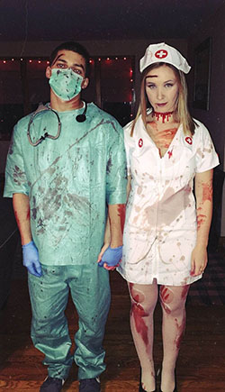 Mejor amigo Tumblr traje de Halloween: disfraz de Halloween,  Disfraz de espantapájaros,  trajes de fiesta,  disfraz de enfermera  