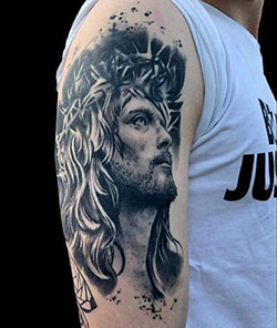 Brazo Ángel de la guarda Ángel Manga religiosa Tatuajes: tatuaje de manga,  Ideas de tatuajes,  Tatuador,  Tatuajes Religiosos  