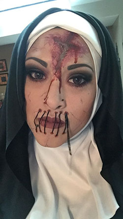Disfraz de Halloween de monja aterradora, La Monja: disfraz de Halloween  