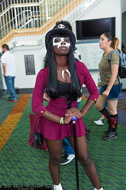 Scary Black Girl Disfraces de Halloween para mujer: disfraz de Halloween  