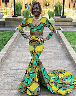 Elegantes vestidos africanos de moda de Ankara para damas: Atuendos Ankara  